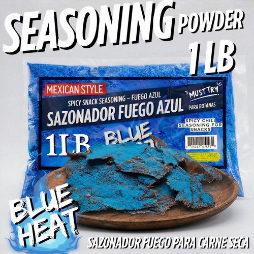 Fuego azul seasoning - seasoning, blue
